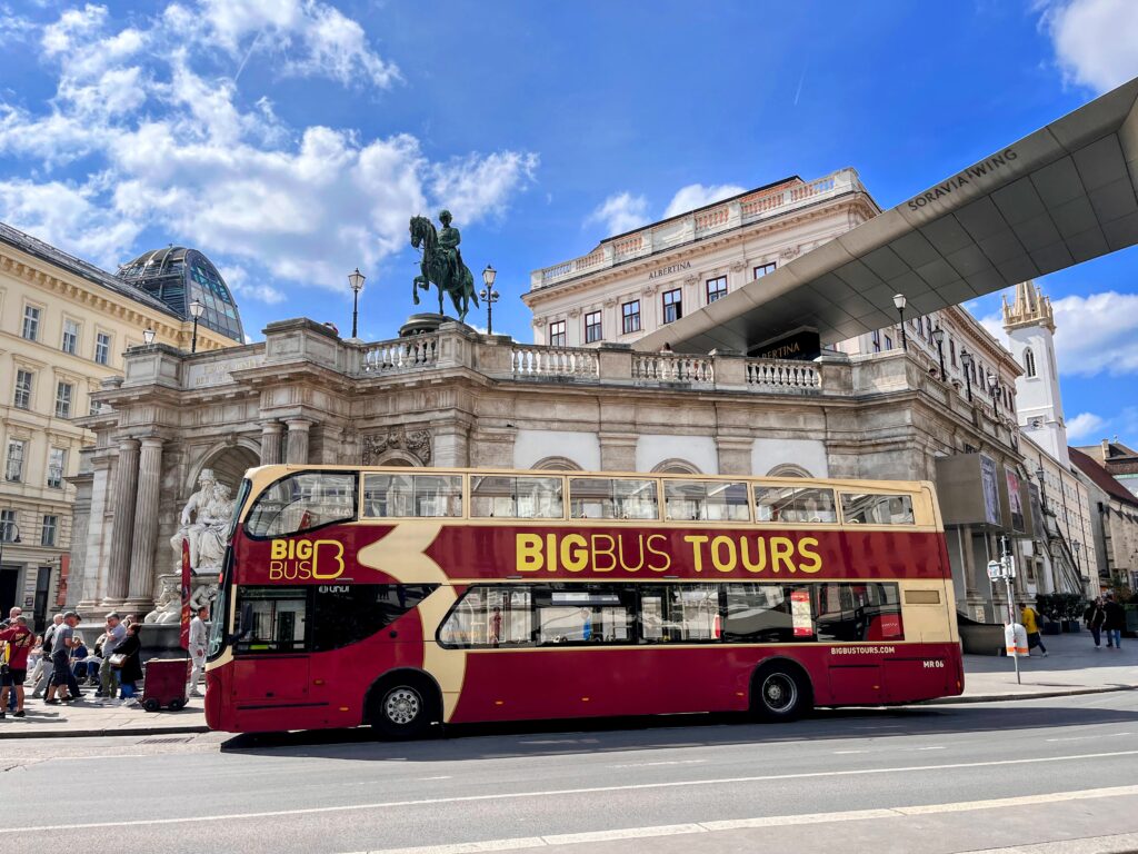 City tour with Big Bus Tours Vienna